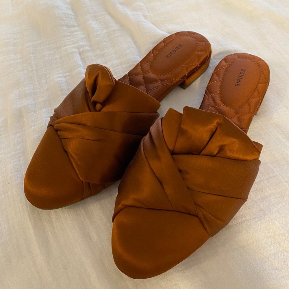 Birdies Satin Flats